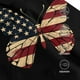 thumbnail image 3 of Fotbe Patriotic USA Butterfly Art Gorro Clásico de Béisbol, Gorra Ajustable con Broche Snapback, Gorro de Exterior de Algodón Suave, 3 of 6