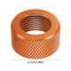 thumbnail image 3 of Aluminum mixture 17mm Threaded Nut And ABS Thread Base For Rotating Vehicle Phone Mounts Holder And Charging Stands Silver, 3 of 4