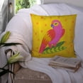 thumbnail image 3 of Carolines Treasures LD6146PW1414 14 x 14 in. Bird - Parrot Decorative Fabric Pillow, 3 of 4