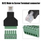 thumbnail image 5 of Ethernet Rj12 6P6C Macho A Conector Adaptador De Terminales De Tornillo De 6 Pines 1 Uds Speravity EL009847-00, 5 of 6