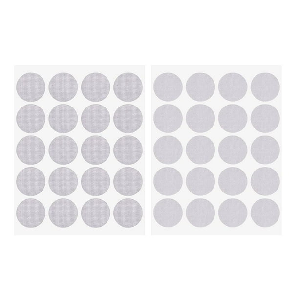 100 Pares Adhesivos Puntos Con Gancho Y Cierre A Presión Adhesivos Puntos para Bolsos (20 Mm)