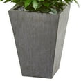 thumbnail image 3 of Nearly Natural 57" Bay Leaf Cone Artificial Topiary in Slate Planter (Indoor/Outdoor), 3 of 3