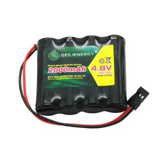 BAKTH 9.6V 2000mAh NiMH High Capacity Battery Pack for RC Cars