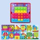 thumbnail image 1 of Rompecabezas de uñas de setas en 3D, juguete Montessori para bebé, juego de rompecabezas de animales de dibujos animados, juguetes educativos tempranos para niños, regalos para niños, 1 of 6