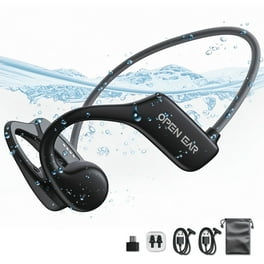 AfterShokz Aeropex -Bone Conduction Sport Bluetooth Headphones - Open Ear  Waterproof with Cooling Wristband - Lunar Gray