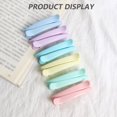 thumbnail image 3 of Pinza de pelo de cocodrilo de pico de pato de plástico de color antideslizante de 12 piezas, adecuada para mujeres, bebés y niñas, 3 of 6