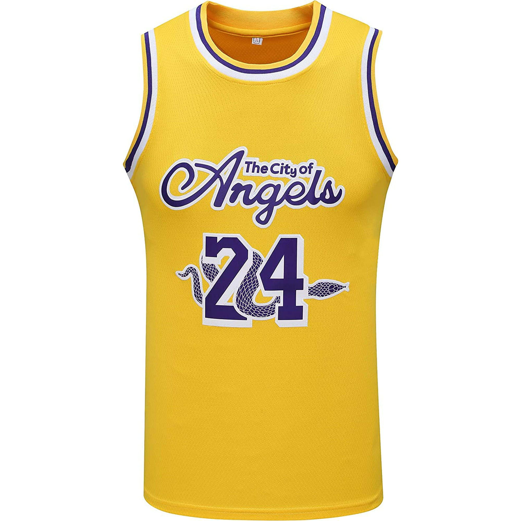 Men's Basketball Jersey,#24 Basketball Jersey Shirts,Breathable