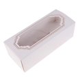 thumbnail image 4 of White Macaron Gift Box with Clear Window for Delicate Treats Transport and Storage Safe Paper Material Small Size, 4 of 4