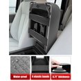 thumbnail image 6 of KBH Center Console Armrest Cover for Ford F150 2004-2014/Expedition 2007-2014, Leather Middle Console Cover for Lincoln Mark LT 2006-2008, Gray, 6 of 8