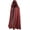 Red, variant on VZQI Medieval Hooded Cloak – Unisex Adult Cape for Renaissance, Weddings & Cosplay