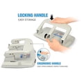 thumbnail image 5 of CARL 40-Sheet HC-340 Heavy-Duty Three-Hole Punch, 9/32" Holes, Silver, 5 of 5