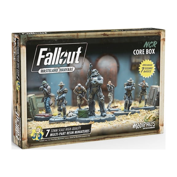 Modiphius kids Fallout Wasteland Warfare NCR Core Box