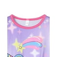 thumbnail image 4 of WIBACKER Girls Nightgowns Pajamas Dress 3D Printed Flutter Sleeve Sleepwear Princess Nightdress for 3-12 Years, 4 of 7