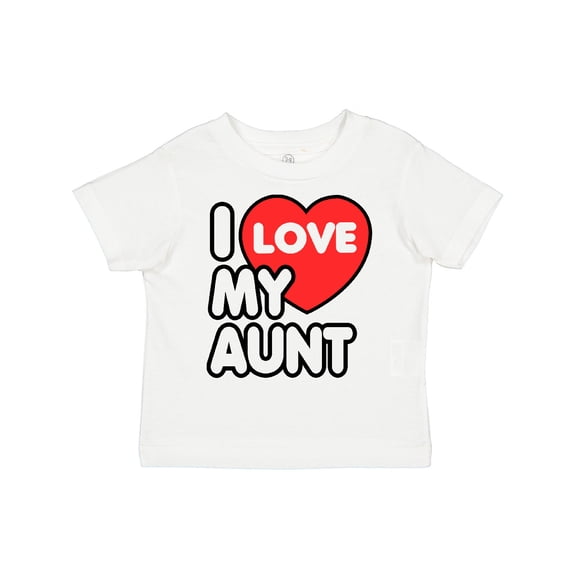 Inktastic I Love My Aunt Boys or Girls Toddler T-Shirt