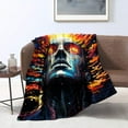 thumbnail image 1 of Couverture, Colorée de Dieu de l'Univers, Couverture en Microfibre Moelleuse, pour Enfants, 1 of 8