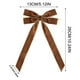thumbnail image 3 of 6pcs Velvet Christmas Bows, Bow For Tree Wreath Gift Wrap Crafts, Wedding Party Bows For Snack Bags Baking Candy Bags Home Decoration, High-Quality Velvet Bows, Easy To Use, Foldable Design, 100%, 3 of 9