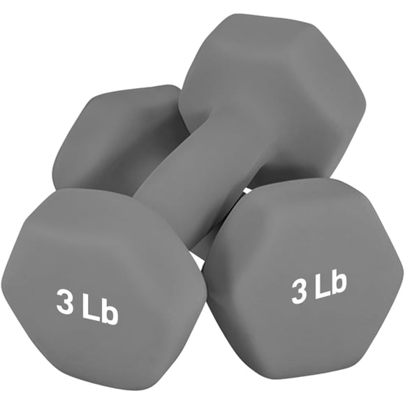 Set de 2 Mancuernas de Neopreno Bluelander de 3 lbs