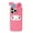 Dark Pink, variant on 3D Cute Pink Bunny Silicone Phone Case for iPhone 17 16 15 14 13 12 Pro Max , Kawaii 3D Raised Bunny Ear Bow Cartoon Protective Cover, Shockproof Soft Litchi Texture Phone Shell for Girls Women