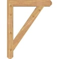 thumbnail image 3 of Ekena Millwork 3 1/2"W x 26"D x 34"H Traditional Craftsman Smooth Bracket, Western Red Cedar, 3 of 4