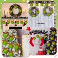 thumbnail image 6 of 12pcs Green Furry Christmas Ball Ornaments Xmas Green Furry Elf Ornaments Christmas Ball Hanging Decorations Christmas Tree Decorations Ball for Xmas Tree Party Gifts Supplies(8cm/3.14inch), 6 of 6