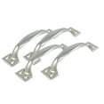 thumbnail image 5 of Unique Bargains Arch Silver Tone Door Handle- 0.15" Hole Diameter-4 Pack, 5 of 5
