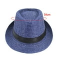 thumbnail image 4 of Sombrero de Playa Yuyangstore Protección Solar Azul Marino Adulto, 4 of 8