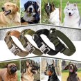thumbnail image 2 of HLONK Pet Tactical Dog Collar Adjustable Military Training Nylon Dog Collar for Small Medium Large, 2 of 6