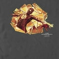 thumbnail image 2 of Men's Marvel Spider-Man: No Way Home Gold Web Shot  Graphic Tee Charcoal Small, 2 of 5