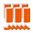 thumbnail image 2 of 600x Brazaletes de papel Brazaletes de identificación impermeables Bandas de neón livianas Bandas para Naranja, 2 of 9