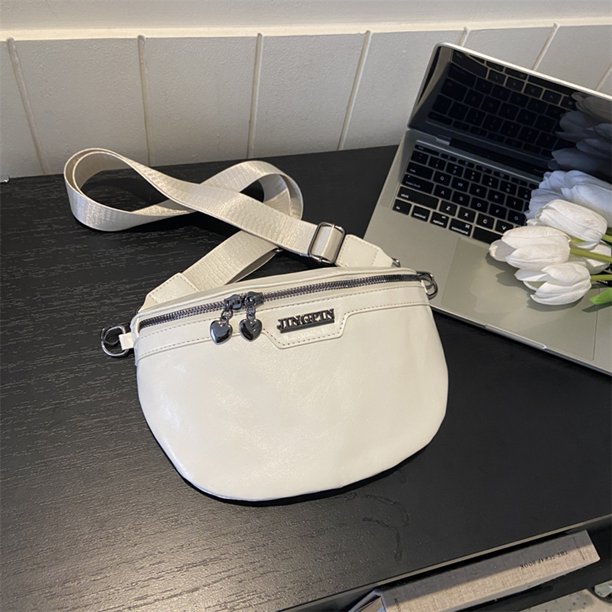Bolsa De Pecho Bolso De Pecho Retro Moda Pu Riñonera Versátil Color Sólido Bolsos De Compras Escolares Likrtyny Para Estrenar