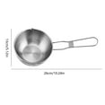 thumbnail image 2 of Portable Pot With Double Sided Pouring Lips For Camping Stainless Steel Pot For Soup Milk Camping Pan, 2 of 7