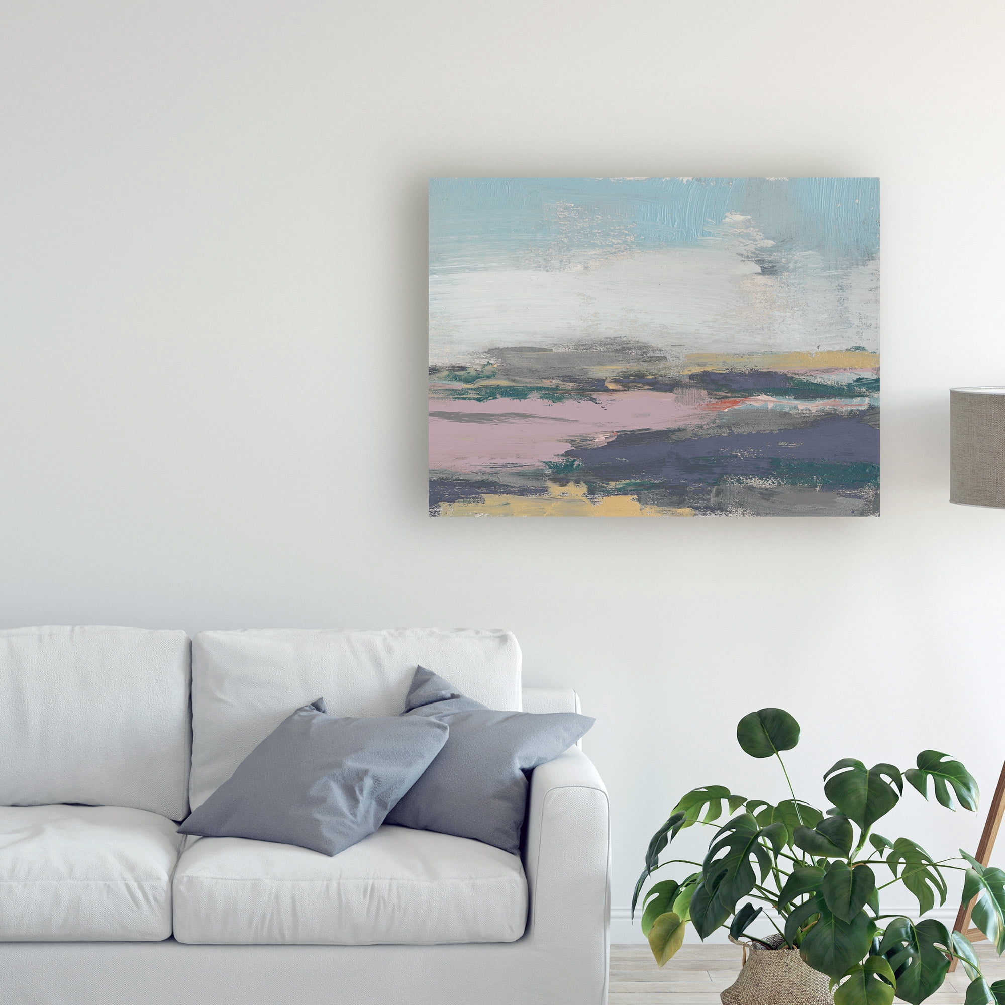 Trademark Fine Art 'Pretty Horizon II' Canvas Art by Jennifer Goldberger