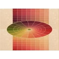 thumbnail image 1 of Ahgly Company Indoor Rectangle Patterned Grapefruit Red Area Rugs, 8' x 12', 1 of 6