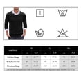 thumbnail image 4 of Suéter de punto básico para hombre, suéter de invierno de punto fino, 4 of 4