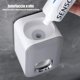 thumbnail image 4 of Dispensador automático de pasta de dientes, soporte para cepillo de dientes, juego 2 en 1 con ventosa súper pegajosa, exprimidor de pasta de dientes manos libres para niños montado en la par, 4 of 4