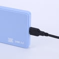 thumbnail image 4 of Caja De Disco Duro SATA a USB3.0 HDD Box de alta velocidad de 2,5 pulgadas para almacenamiento externo SSD (azul), 4 of 9