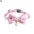 thumbnail image 3 of Shenmeida 2PCS Collar for Cats Pets Breakaway with Drop Bead Floral Bow Decor Adjustable Safety Puppy Costume Accessories, 3 of 8