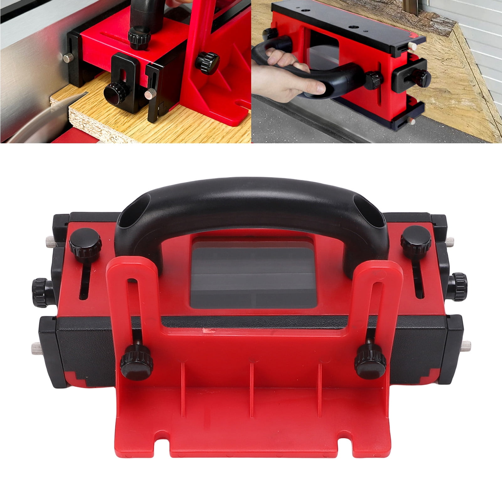 Push Block For Router Table Slip Router Table Push Block with 4 Non Slip Strips Transparent Window ...