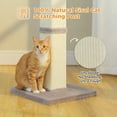 thumbnail image 6 of PAWZ Road 32" Tall Sisal Cat Scratching Post for Indoor Cats - Durable Cat Scratcher with Wide Base, Gray, 6 of 13