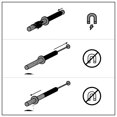thumbnail image 4 of Evolution Power Tools - Colector magn&eacute;tico de chips (WANDMAG) Evolution NA, 4 of 6