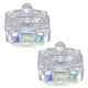 thumbnail image 1 of Plato para decoración de uñas con tapa, cuenco de cristal para decoración de uñas, líquido acrílico en polvo para herramientas de decoración de uñas acrílicas, 1 of 5