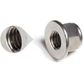 thumbnail image 4 of Hex Nuts with Flange - Self-Locking - M6 - (20 Pcs) - DIN 6926 Stainless Steel A2 Lock Nuts/Lock Nuts, 4 of 5
