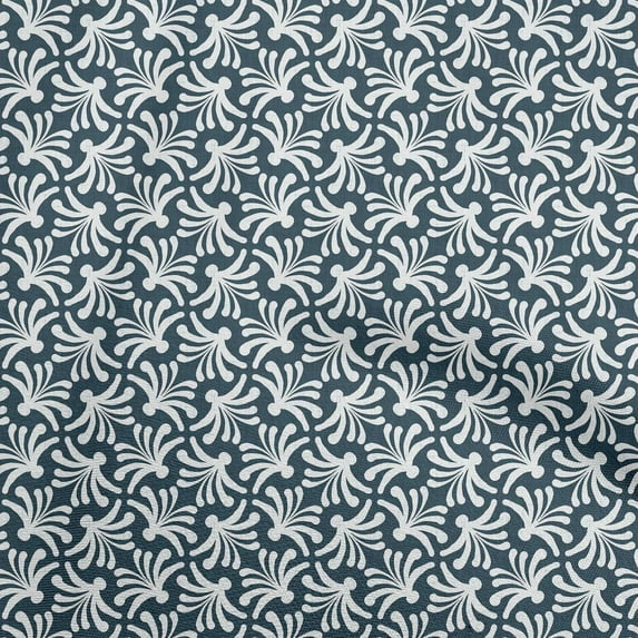 oneOone Polyester Spandex Teal Green Fabric Block Sewing Craft Projects Fabric Prints By Yard 56 Inch Wide-QQ