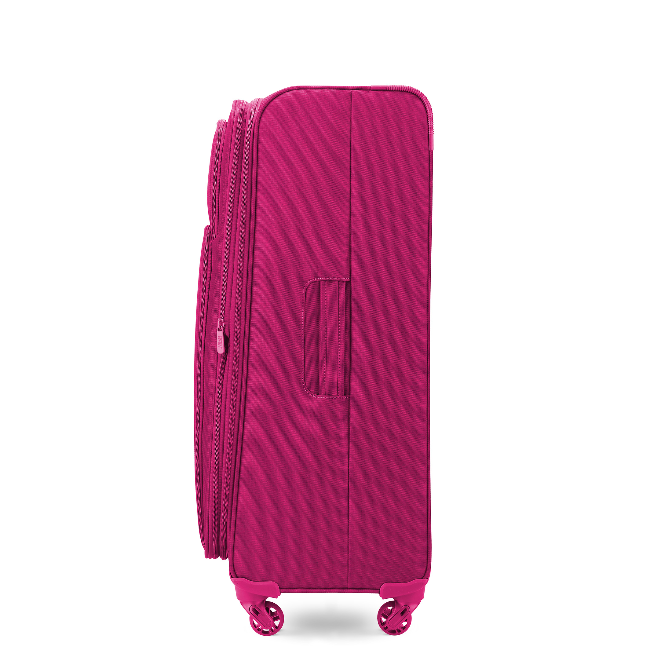 iFLY Softside Passion 24" Checked Luggage, Fuchsia - image 3 of 8
