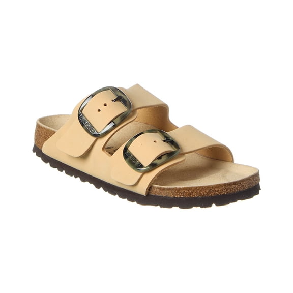 Birkenstock Arizona Big Buckle Narrow Fit Leather Sandal, 41, Brown
