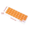 thumbnail image 3 of EGNMCR Tools&Home Improvement Monthly Pills Organizer With Lid Arthritis Friendly EasyOpen Lids 31 Removable Daily Pills Pods Date Reminder Travel Case For Vitamins Medications storage boxSS, 3 of 7