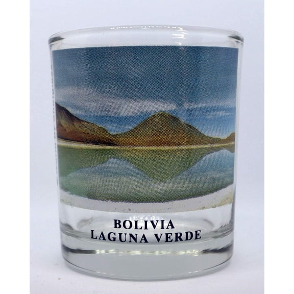 Bolivia Laguna Verde Shot Glass