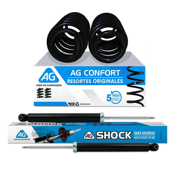 Kit Original AG para Auto Traseros para Volkswagen Jetta A7 2019 a 2024 4 Piezas Nuevos