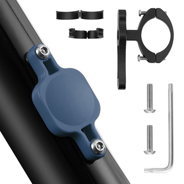 Sonducket Pieza de rastreador de bicicleta Sin fugas Suministros de montaje Tornillos de cubierta protectora Tapas de localizadores de artesanía Ciclismo Azul