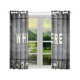thumbnail image 2 of ABPHQTO The Word Where on The Wooden Floor Ventana Cortina Cocina Cortina 65x90 cm (Dos Piezas), 2 of 3